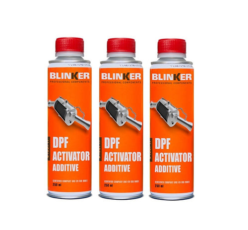 BLINKER  Pack 3 Produits Aditif Activateur DPF Regénérateur FAP
