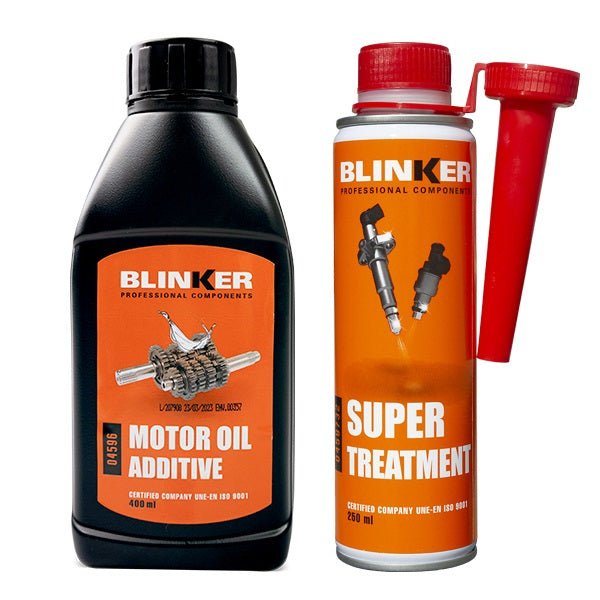 Pack 2 Produits Additif pour huile moteur et Additif Super Traitement pour – Blinker | France Accord Business